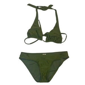 Arizona Dark Green Two Piece Bikini